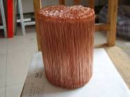 Copper coated tie wire  