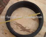 6 Lines Black Twisted Iron Wire